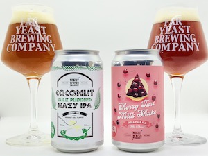 まるでプリンやタルトのような味わい！Far Yeast Brewing「NIGHT WATCH PROJECT」第6弾 『Coconut Milk Pudding Hazy IPA』『Cherry Tart Milkshake IPA』10月29日（金）2種同時発売