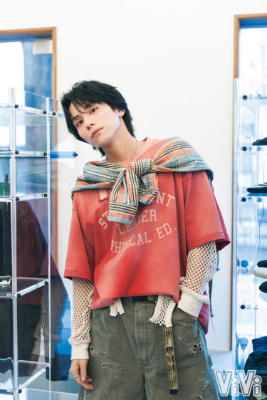 ViVi国宝級イケメンランキング10周年を記念した企画「TOKYOアプデMAP」に山下幸輝（WILD BLUE）、髙松アロハ（超特急）、伊藤圭吾（龍宮城）の3人が登場！　国宝級イケメンと東京を巡る８P